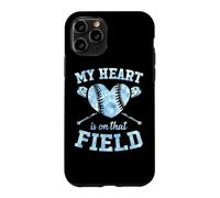 My Heart is On That Field Baseball Mom Case for iPhone 11 Pro