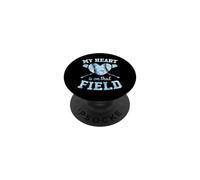 My Heart is On That Field Baseball Mom PopSockets Adhesive PopGrip