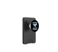 My Heart is On That Field Baseball Mom PopSockets PopWallet for MagSafe