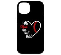 My Heart is on That Field Baseball Softball Mom Quote Case for iPhone 13