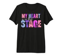 My Heart is On that Stage Dance Mom Dancer Mama Life Premium T-Shirt