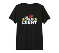 My Heart is On The Court Premium T-Shirt