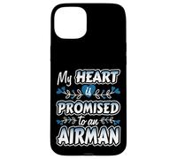 My Heart Is Promised To an Airman Pilot Valentine's Day Case for iPhone 15 Plus