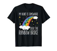 My Heart is Somewhere Over The Rainbow Bridge Cat Lover T-Shirt