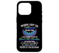 My Heart Lives In Heaven He Is My Brother Memorial Sympathy Case for iPhone 16 Pro