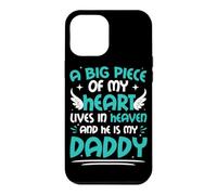 My Heart Lives In Heaven Missing My Dad Is In Heaven Case for iPhone 12 Pro Max