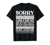 My Heart Only Beats for My Freaking Girlfriend T-Shirt