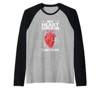 My Heart Surgeon is Hero Open-Heart Surgery by Pass Raglan Baseball Tee