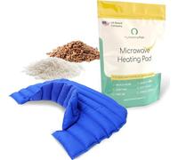 My Heating Pad Microwavable Neck and Shoulder Wrap Plus | Neck Wrap Microwavable for Relief of Pain, Sore Muscles Stress and Tension | Moist Heat Pack | Neck Heating Pad | Shoulder Heating Pad (Blue)