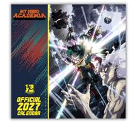 My Hero Academia 2027 Square Wall Calendar Official Licensed Anime Calendar, Monthly Grid Layout, Iconic Artwork Featuring Deku, Bakugo & Class 1-A, Large Square Format, Gift for Anime Fans