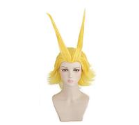 My Hero Academia All Might Golden Short Wig Cosplay Costume Boku no Hero Academia Heat Resistant Synthetic Hair Cosplay Wigs
