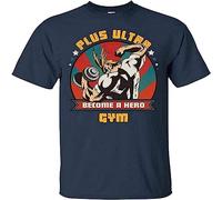 My Hero Academia All Might Plus Ultra Gym Midoriya Izuku Navy T-Shirt