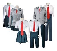 My Hero Academia Anime Midoriya Izuku Cosplay Costume Todoroki Shoto School Uniform Set Wig Suit Unisex Halloween Role Play S Only Men Shirt