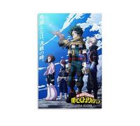 My Hero Academia Anime Poster - Decorative Canvas, Modern Family Art Picture Print, 16x24 Inch (40x60cm)