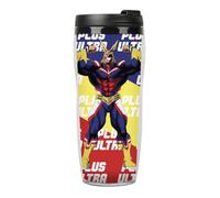 My Hero Academia Anime Travel Mug 400ml Double Insulation Sports Cup Plastic Coffee Mug Water Bottle Gift (Type 6, 18 * 7.4cm)