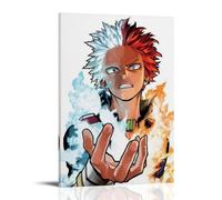 My Hero Academia Anti Splash Art Posters Living Room And Bedroom Hanging Paintings Suitable for Multiple Scenarios No Need for Punching Easy to Install Suitable for Gifts And Personal UseFrame-style12