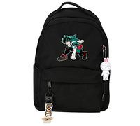 My Hero Academia Backpack MHA School Bag Todoroki Shouto Bakugō Katsuki Printed Rucksack Casual Daypack Travel Bag for Students