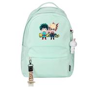 My Hero Academia Backpack MHA School Bag Todoroki Shouto Bakugō Katsuki Printed Rucksack Casual Daypack Travel Bag for Students (Type 11, 41cmx29cmx14cm)