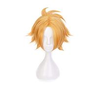 My Hero Academia Kaminari Denki Golden Short Wig Cosplay Costume Boku no Hero Academia Heat Resistant Synthetic Hair Men Wigs