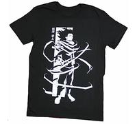 My Hero Academia Mens Men T Shirt - Shota Eraserhead Wrapped in Black & White Black