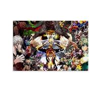 My Hero Academia MHA PosterCanvas Poster Decorative Painting Canvas Wall Posters And Art Picture Print Modern Family Bedroom Decor Posters 16x24inch(40x60cm)