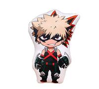 My Hero Academia Plush Pillow- Midoriya Izuku, Todoroki Shoto, Bakugō Katsuki Double-Sided Printing Anime Cartoon Image Pillow for Anime Fans Gifts Thanksgiving Gifts