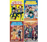 My Hero Academia School Briefs Series Vol 1, 2, 4, 5 Collection 4 Books Set By Anri Yoshi