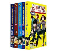 My Hero Academia School Briefs Series Vol 1-5 Books Collection Set By Anri Yoshi (Parents' Day, Training Camp, Dorm Days, Festival For All, Underground Dungeon)