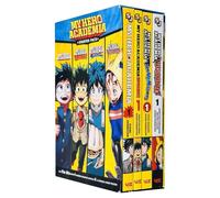 My Hero Academia Series Volume 1 Starter Pack of Smash, Team up Missions & Vigilantes Collection Books Box Set