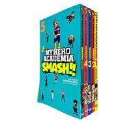 My Hero Academia Smash Series (Vol 1-5) Collection 5 Books Set By Kohei Horikoshi