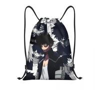 My Hero Academy Hone Nuki Juzo Drawstring Backpack Sports Gym Sackpack Water Resistant String Bag for Running