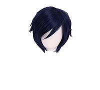 My Hero Academy Tenya Iida Cosplay Wigs Short Blue Heat Resistant Synthetic Hair Wig + Wig Cap