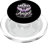 My Hero Is Now My Angel Pancreatic Cancer PopSockets PopGrip for MagSafe