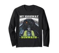 My Highway has Runways Long Sleeve T-Shirt