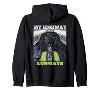 My highway has runways Zip Hoodie