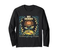 My Hobby Untangling Hope Long Sleeve T-Shirt