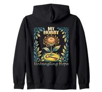 My Hobby Untangling Hope Zip Hoodie