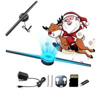 My Holo Screen Hologram Fan, 3D Holographic Christmas Tree & Fan Projector, for Advertising, Exhibition, Store, Bar