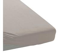 My Home 100% Cotton Extra Deep Fitted Sheet - European Sizing Taupe