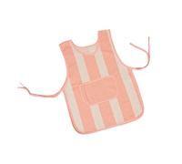 My Home Children's Coral Stripe Double Apron