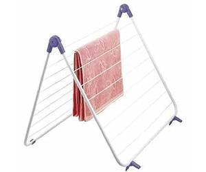 My Home Essentials® MHEOBA10, Metal Over Bath Indoor Laundry Clothes Airer with 10m Drying Space