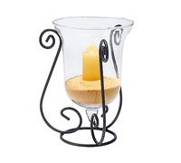 My Home Jumbo Lantern with Sand and Candle