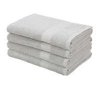 My Home 'Juna' Bath Towels - Set of 4 Grey