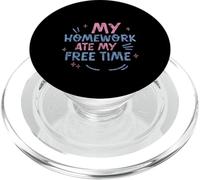 My Homework Ate My Free Time Student Struggles - PopSockets PopGrip for MagSafe
