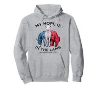 My Hope Is In The Lamb, Revelation 7:17 Jesus 2024 Pullover Hoodie