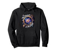 My Horoscope Is My Guide Celestial Astrology Galaxy Compass Pullover Hoodie