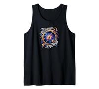 My Horoscope is My Guide Celestial Astrology Galaxy Compass Tank Top