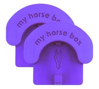 My Horse Box - Magnetic Bridle Holder - Pack of Two Purple