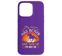 My Horse Has Better Hair Than MeI’m Not Okay Case for iPhone 15 Pro Max