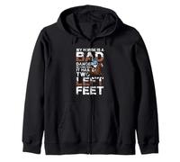 My Horse Is A Bad Dancer Zip Hoodie